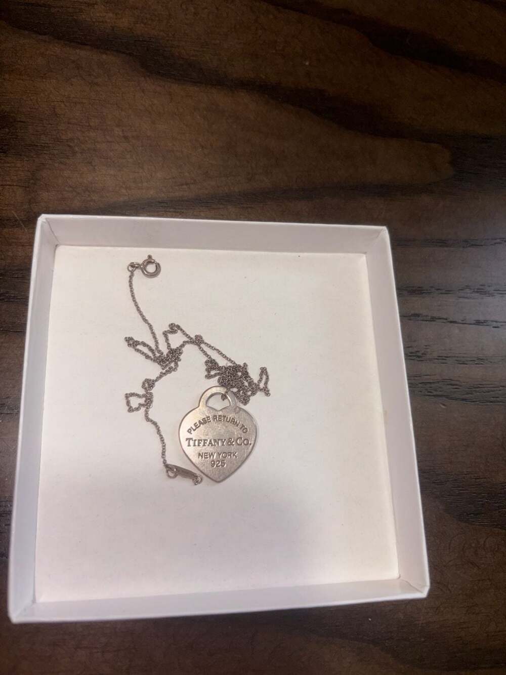 Tiffany & Co. Heart Tag Necklace